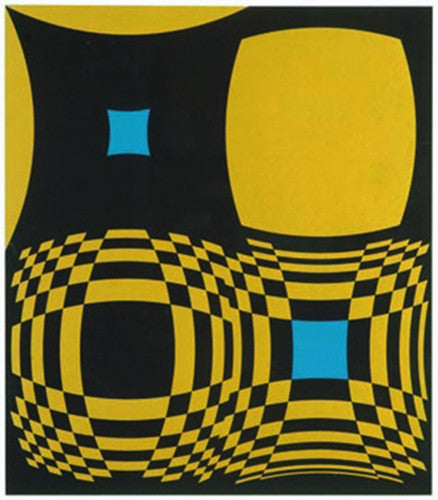 GEOMETRIC COMPOSITION BY VICTOR VASARELY