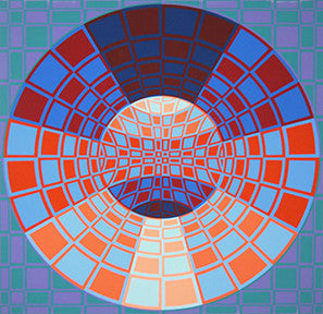 Untitled 2 by Victor Vasarely, serigraph