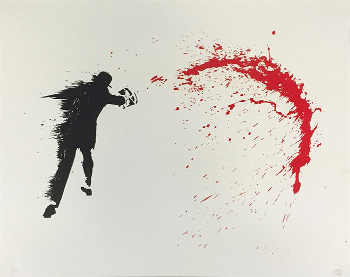 Coachella (Red) by Nick Walker, 2015 silkscreen