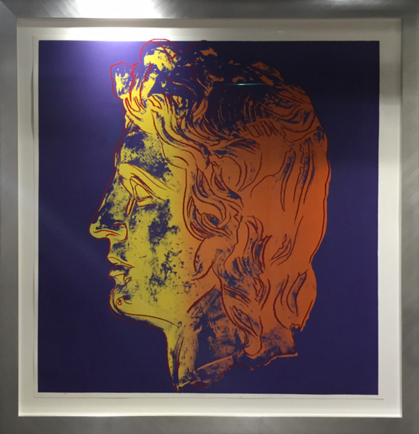 ALEXANDER THE GREAT (TRIAL PROOF) FS II.291 BY ANDY WARHOL
