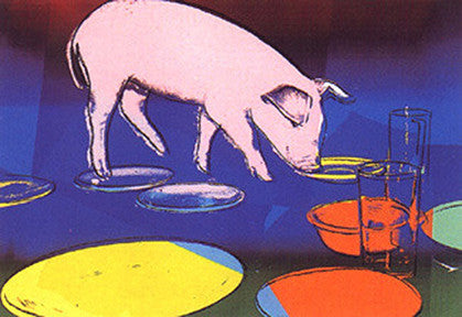 Fiesta Pig FS II. 184 by Andy Warhol, 1979 screenprint