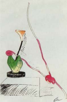 Flowers Hand Colored (FS II.111) by Andy Warhol, 1974 screen print hand-colored with dr. martin’s aniline watercolor dyes on…