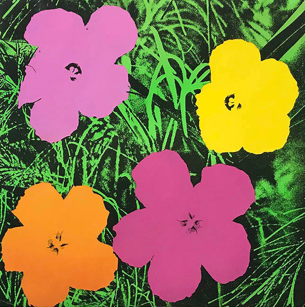 FLOWERS BY ANDY WARHOL