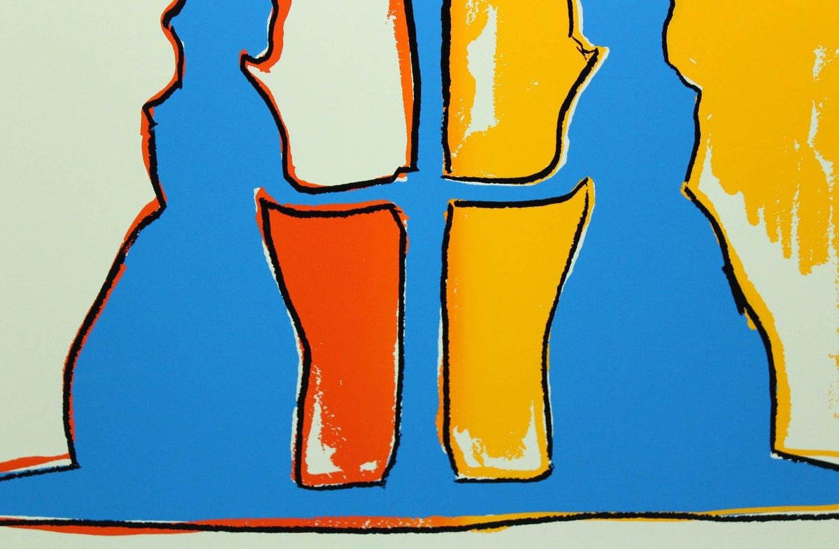 Hans Christian Andersen (Artist Proof) by Andy Warhol, 1987 screen print on Lenox museum board — detail 2
