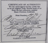 HANS CHRISTIAN ANDERSEN (ARTIST PROOF) BY ANDY WARHOL