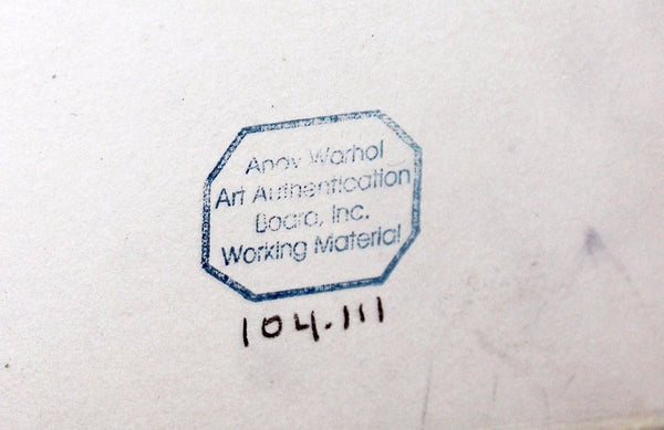 SPEED SKATER (FS II.303) BY ANDY WARHOL