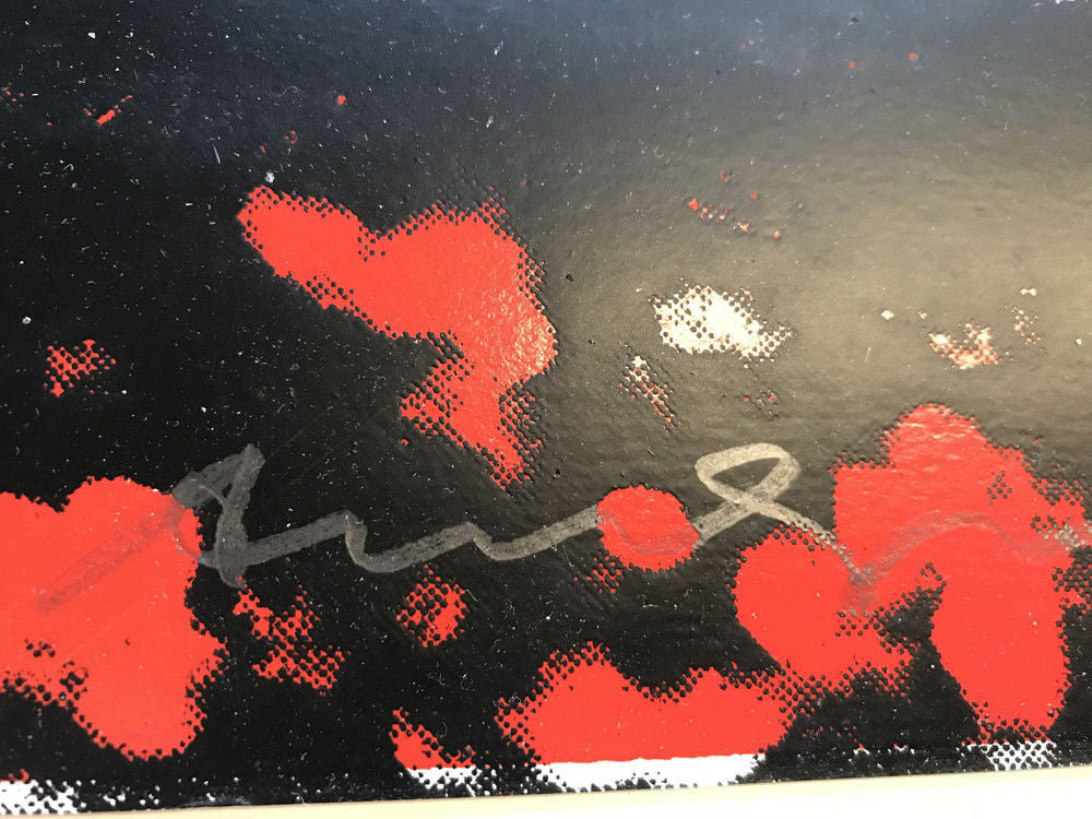 Myths: the Star FS II.258 by Andy Warhol, 1981 screen print with diamond dust on Lenox museum board — detail 2