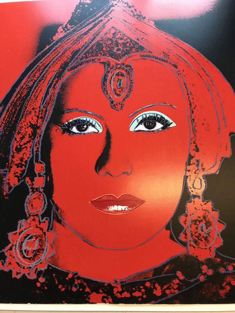 Myths: the Star FS II.258 by Andy Warhol, 1981 screen print with diamond dust on Lenox museum board