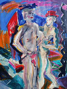 Take a Walk on the Wild Side by Amanda Watt, 2003 acrylic on canvas