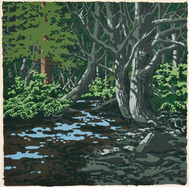 Duck Trap by Neil Welliver by Artists Misc., 1973 screenprint