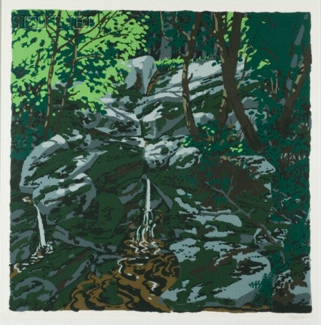 Spring Freshet by Neil Welliver by Artists Misc., 1973 screenprint