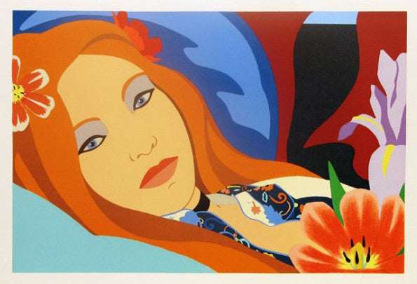 Lulu by Tom Wesselmann, 1982 lithograph on japon paper