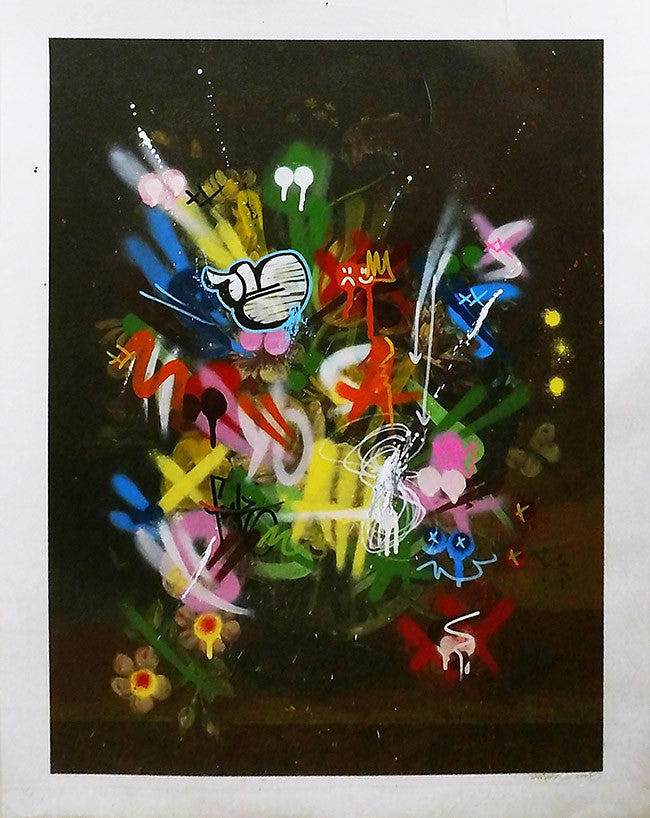 Still Life 2 by Martin Whatson, 2016 archival pigment print (hand painted finish)