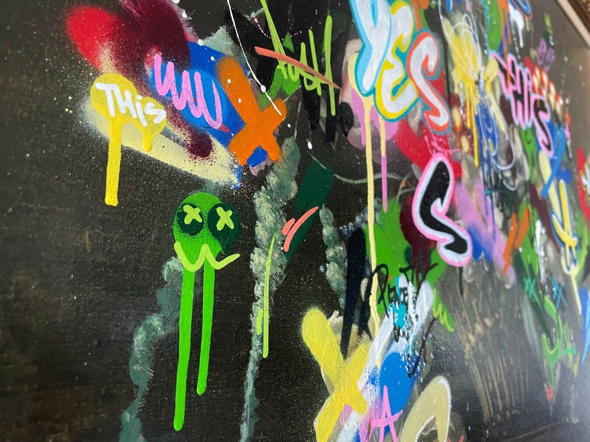 Still Life (Original) by Martin Whatson, 2016 original on canvas — detail 2