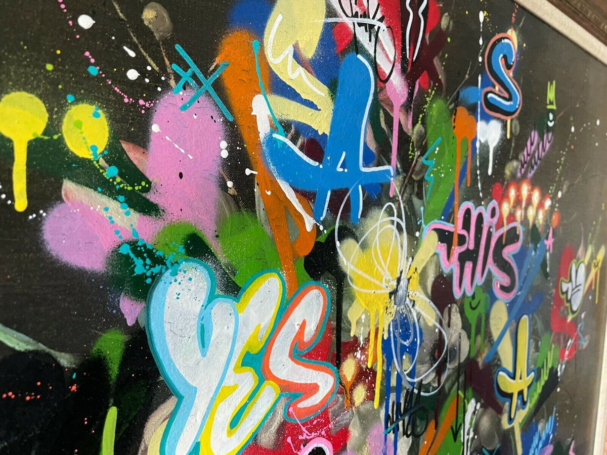 Still Life (Original) by Martin Whatson, 2016 original on canvas — detail 3