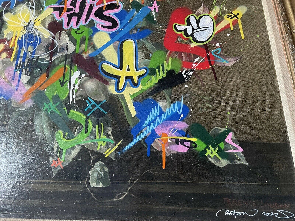 Still Life (Original) by Martin Whatson, 2016 original on canvas — detail 4