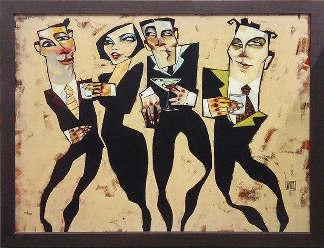 Jimmy Leg Tango by Todd White by Artists Misc., 2003 giclee on canvas