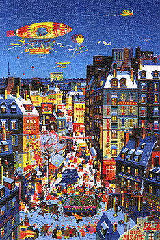 Riviera by Hiro Yamagata, 1988 serigraph on wove paper