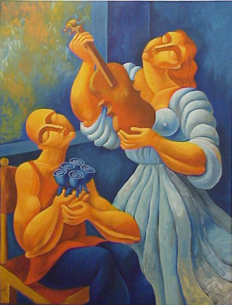 Inspiration by Yuroz, serigraph