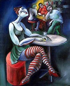 Tropicana by Yuroz, 1992 serigraph
