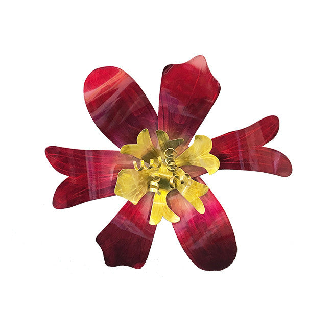 Wallflower by Steve Zaluski by Artists Misc., 2017 painted sculpture