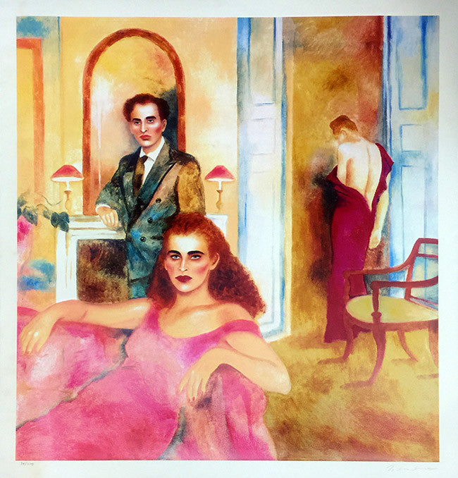Do You Still Remember? by Joanna Zjawinska, serigraph