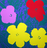 FLOWERS 11.65 BY ANDY WARHOL FOR SUNDAY B. MORNING