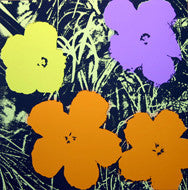 FLOWERS 11.67 BY ANDY WARHOL FOR SUNDAY B. MORNING