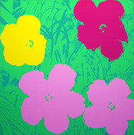 FLOWERS 11.68 BY ANDY WARHOL FOR SUNDAY B. MORNING