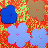 FLOWERS 11.69 BY ANDY WARHOL FOR SUNDAY B. MORNING
