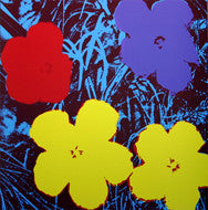 FLOWERS 11.71 BY ANDY WARHOL FOR SUNDAY B. MORNING