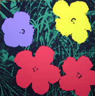 FLOWERS 11.73 BY ANDY WARHOL FOR SUNDAY B. MORNING