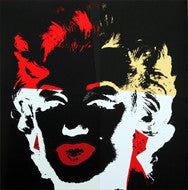 GOLDEN MARILYN MONROE 11.39 BY ANDY WARHOL FOR SUNDAY B. MORNING