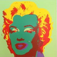 MARILYN MONROE 11.25 BY ANDY WARHOL FOR SUNDAY B. MORNING