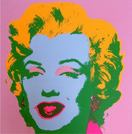 MARILYN MONROE 11.28 BY ANDY WARHOL FOR SUNDAY B. MORNING